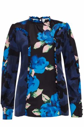 Patterned shirt with ruffles, zdjęcie 1 Patterned shirt with ruffles od MSGM